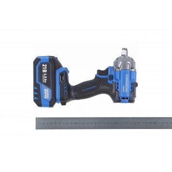Гайковерт аккумуляторный NORDBERG NE802K (1/2", 21 В, 500 Нм)-19