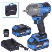 Гайковерт аккумуляторный NORDBERG NE805K (1/2", 21 В, 1000 Нм)