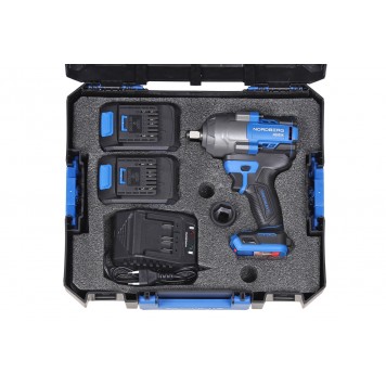 Гайковерт аккумуляторный NORDBERG NE805K (1/2", 21 В, 1000 Нм)-10