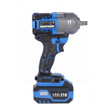 Гайковерт аккумуляторный NORDBERG NE805K (1/2", 21 В, 1000 Нм)-2