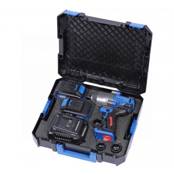 Гайковерт аккумуляторный NORDBERG NE806K-1/2 (1/2", 21 В, 1500 Нм)-9