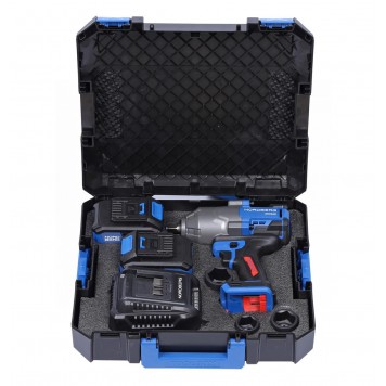 Гайковерт аккумуляторный NORDBERG NE806K-1/2 (1/2", 21 В, 1500 Нм)-10