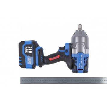 Гайковерт аккумуляторный NORDBERG NE806K-1/2 (1/2", 21 В, 1500 Нм)-13