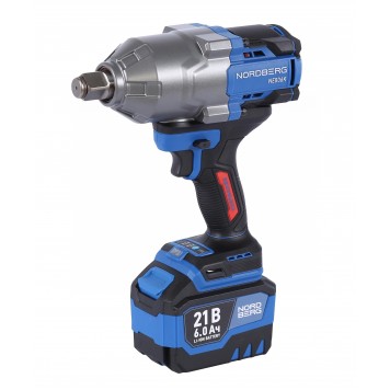 Гайковерт аккумуляторный NORDBERG NE806K-3/4 (3/4", 21 В, 1500 Нм)-9
