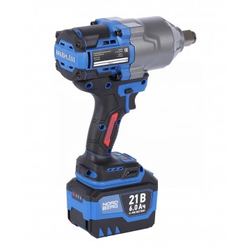 Гайковерт аккумуляторный NORDBERG NE806K-3/4 (3/4", 21 В, 1500 Нм)-11