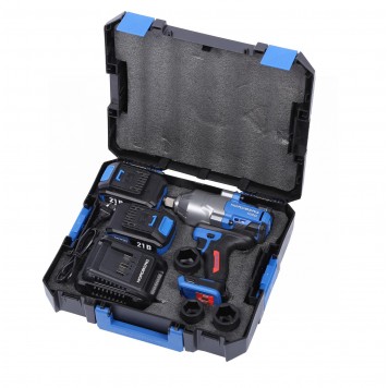 Гайковерт аккумуляторный NORDBERG NE806K-3/4 (3/4", 21 В, 1500 Нм)-15