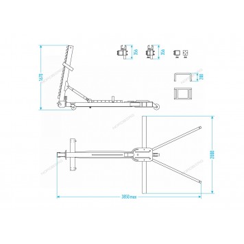 Стапель подкатной NORDBERG BAS14-1
